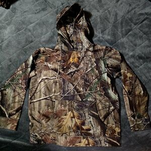Kids Camouflage Hooded Jacket